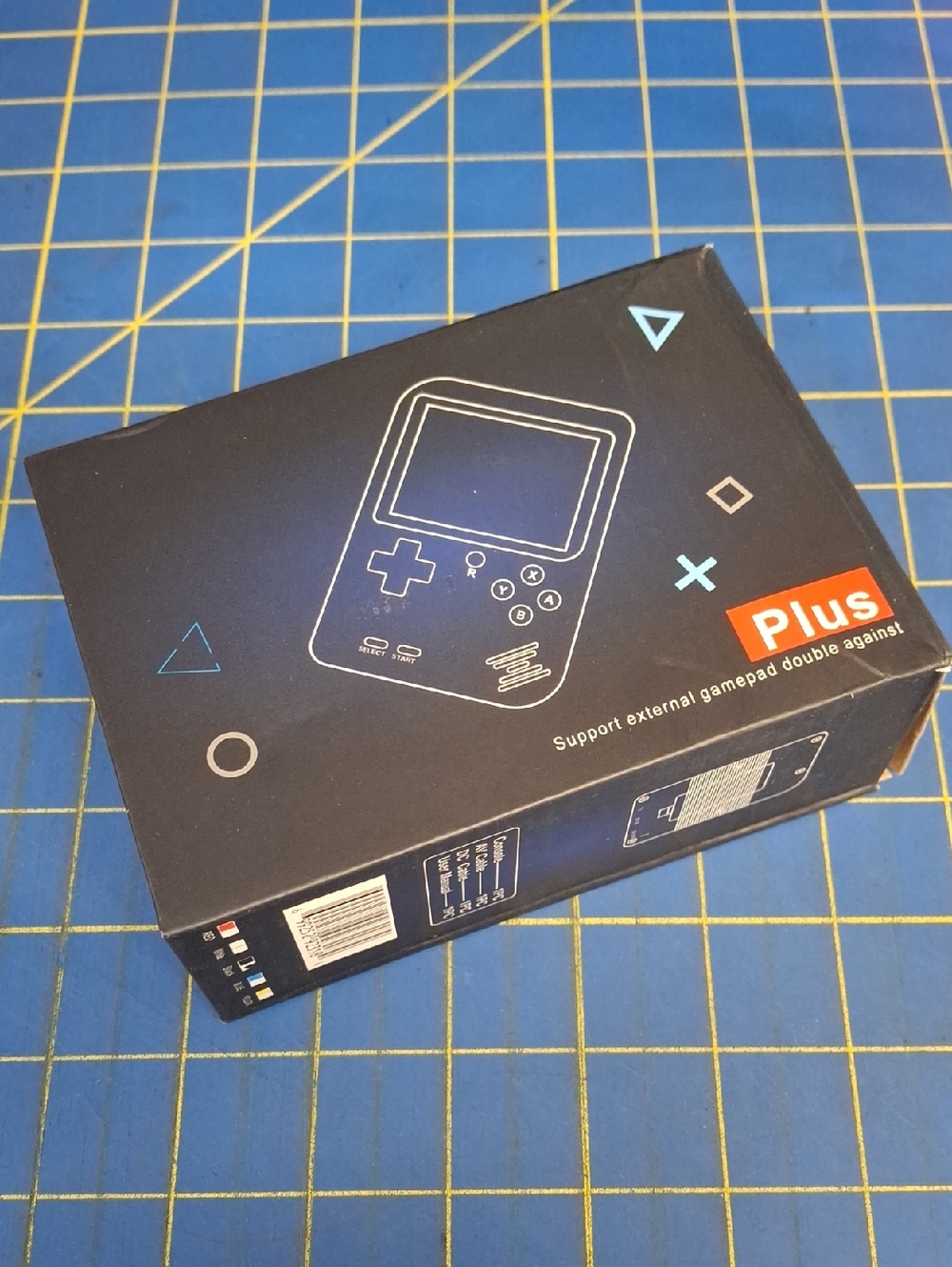 Game Plus Retro Handheld Game Console Plus – Black New